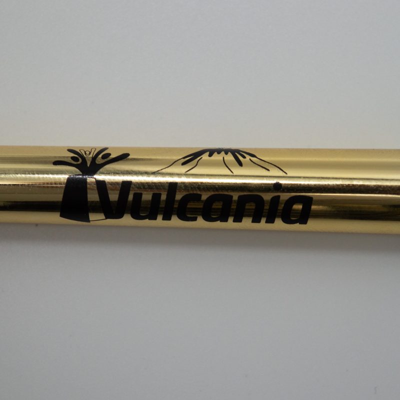 Stylo BIC VOLCAN - Chromé - Or – Image 3