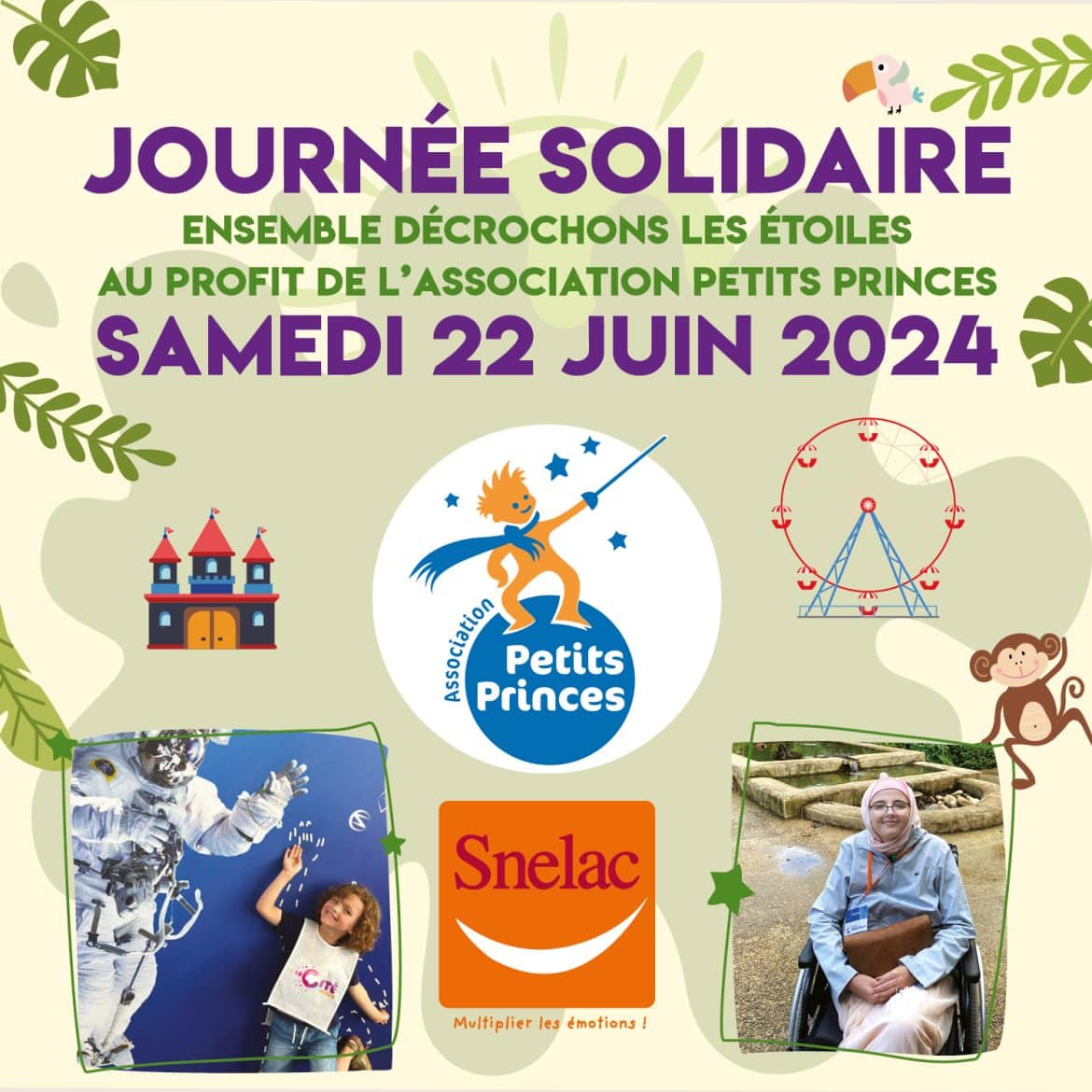 Vulcania devient partenaire de l'association Petits Princes ! Pour chaque entrée le 22 Juin, 0,50 € sera reversé à l'association !