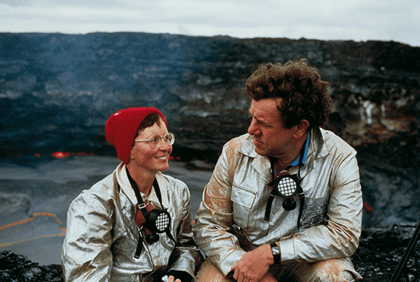 Découvrez Maurice et Katia Krafft, des volcanologues hors du commun !